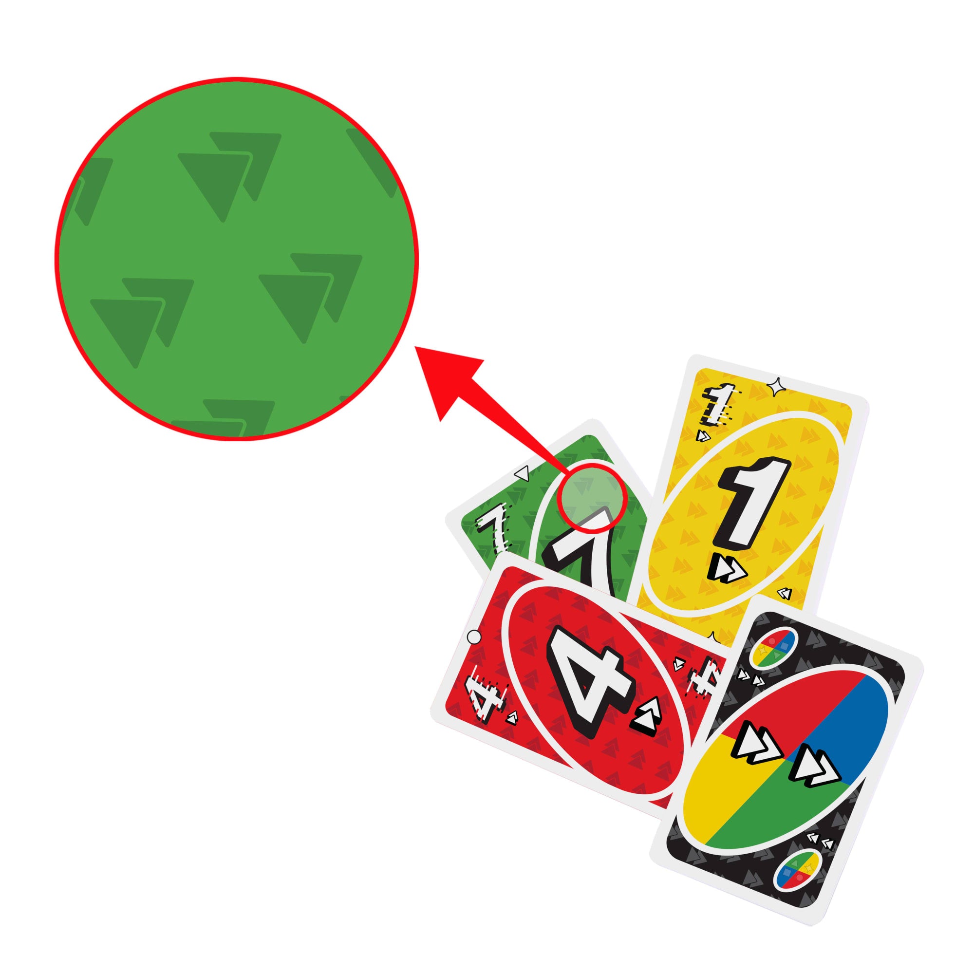 UNO Jogo de Cartas Pacotes Complementares - Image 6