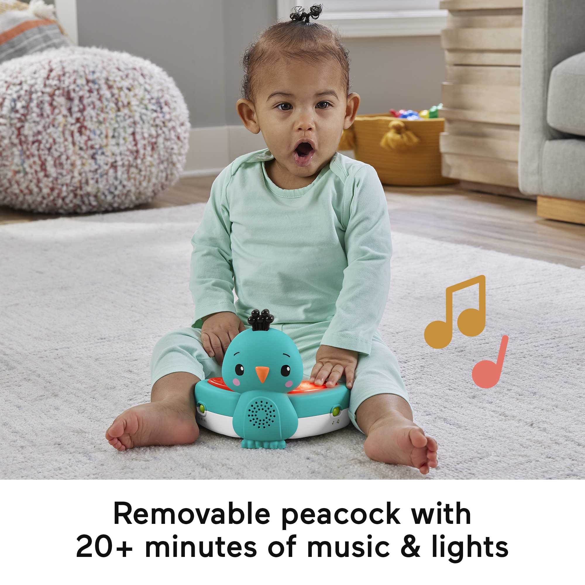 Fisher-Price Jumperoo Baby Activity Center With Lights And Sounds. Jumping Jungle - Image 4