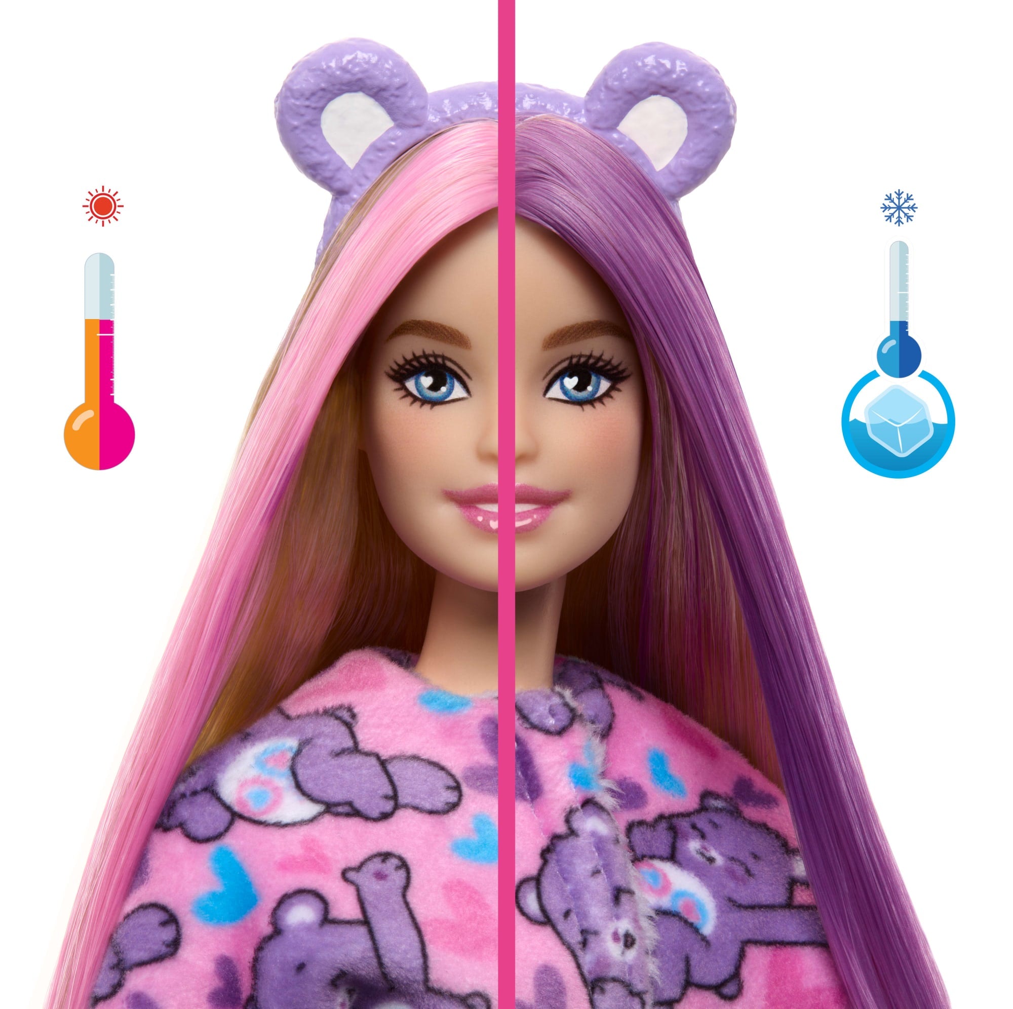 Barbie Cutie Reveal Care Bears Poupée et Acc. Costume Égalours - Image 4