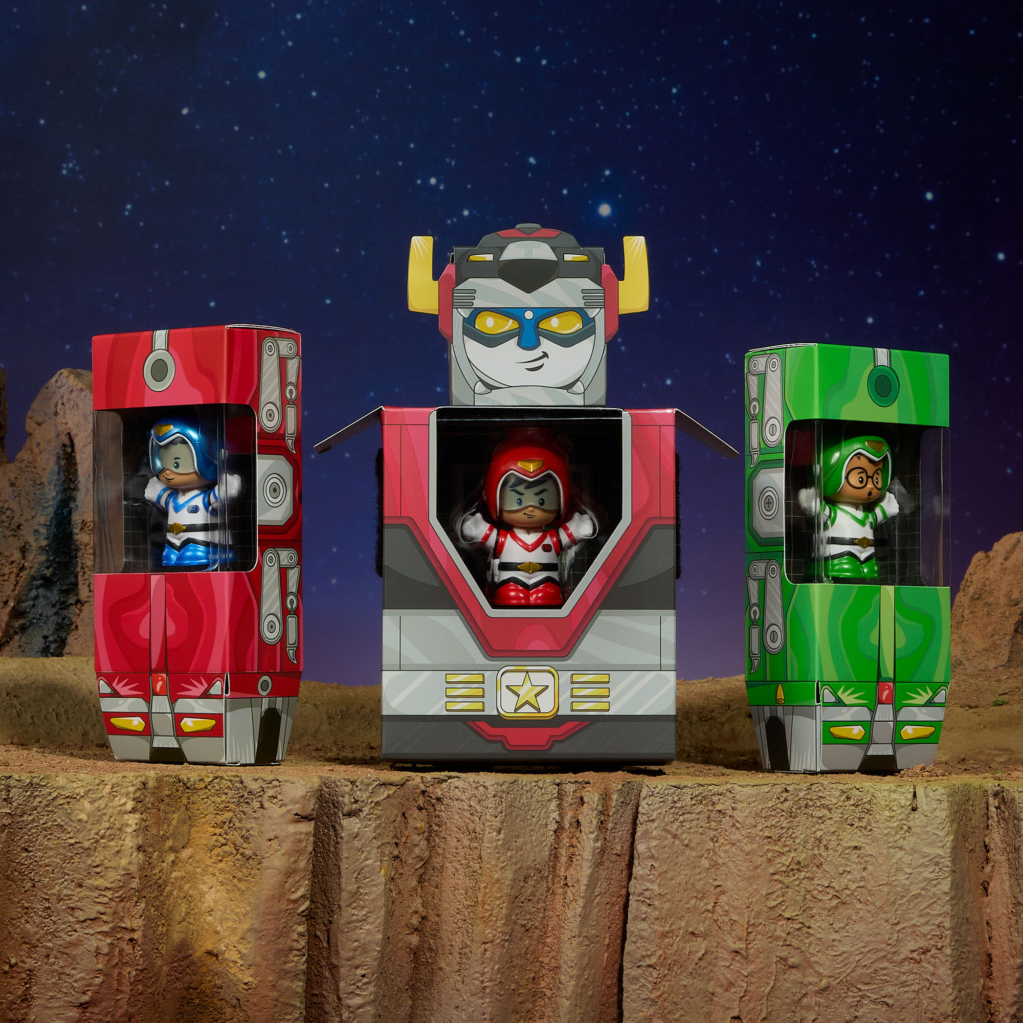 Little People Collector Voltron 40th Anniversary Gold Label Set - Image 8