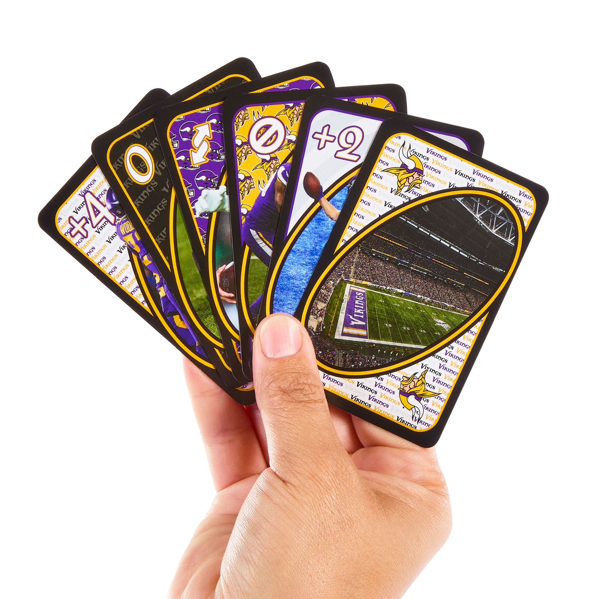 UNO Fandom NFL Minnesota Vikings Game Deck - Image 2
