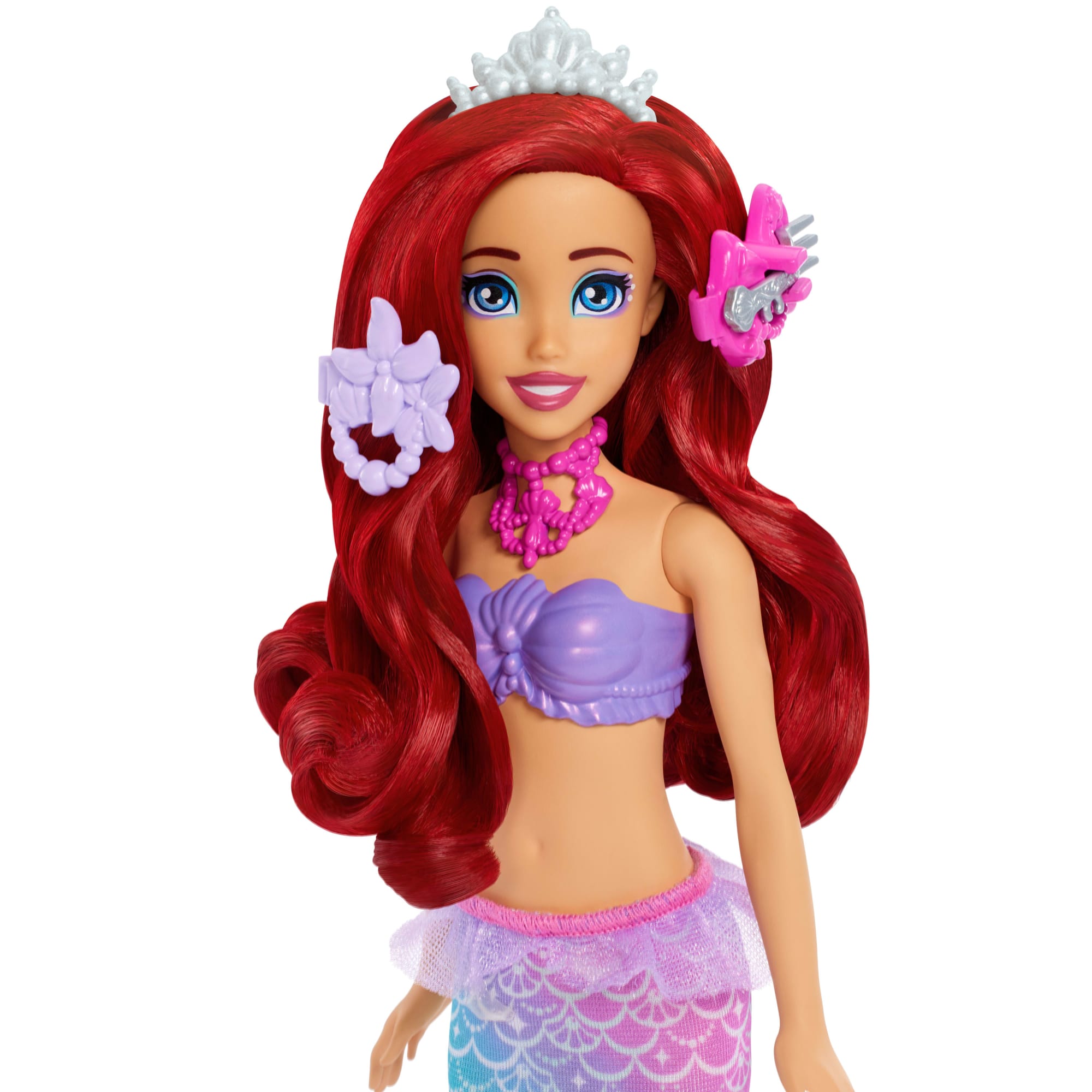 Princesses Disney Poupée et Accessoire Ariel Coiffeuse Mystère - Image 4