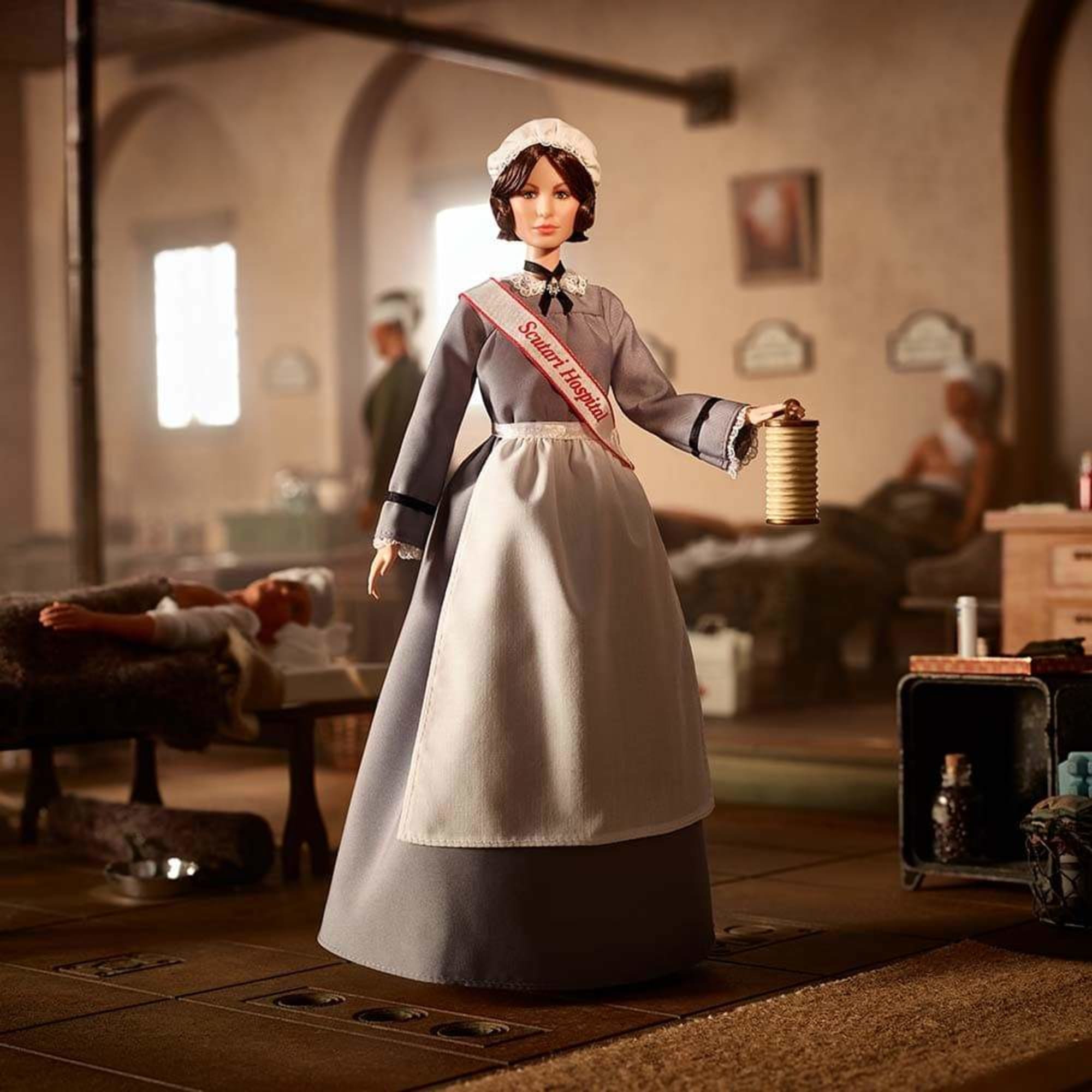 Florence Nightingale Barbie Inspiring Women Doll - Image 3