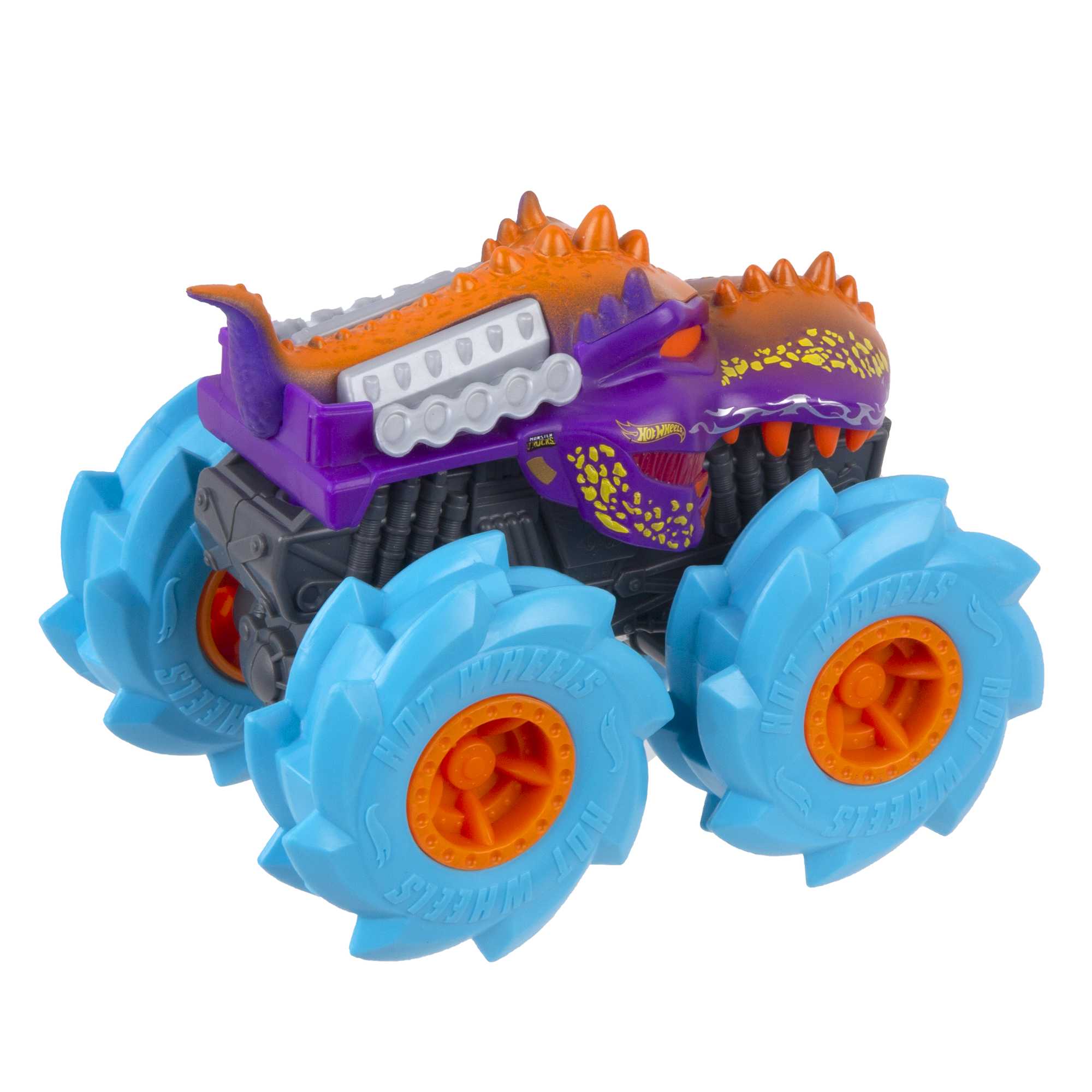 Hot Wheels Monster Trucks Vehículo de Juguete 1:43 Llantas Todo Terreno Mega-Wrex - Image 3