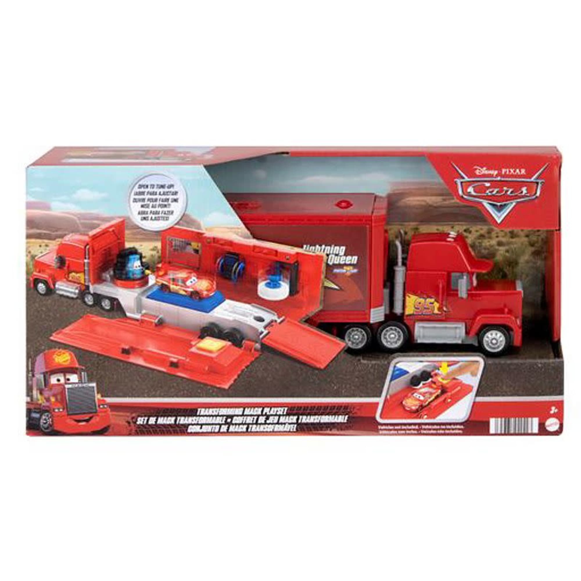 Disney/Pixar Les Bagnoles Coffret de Jeu Mack Transformable - Image 6