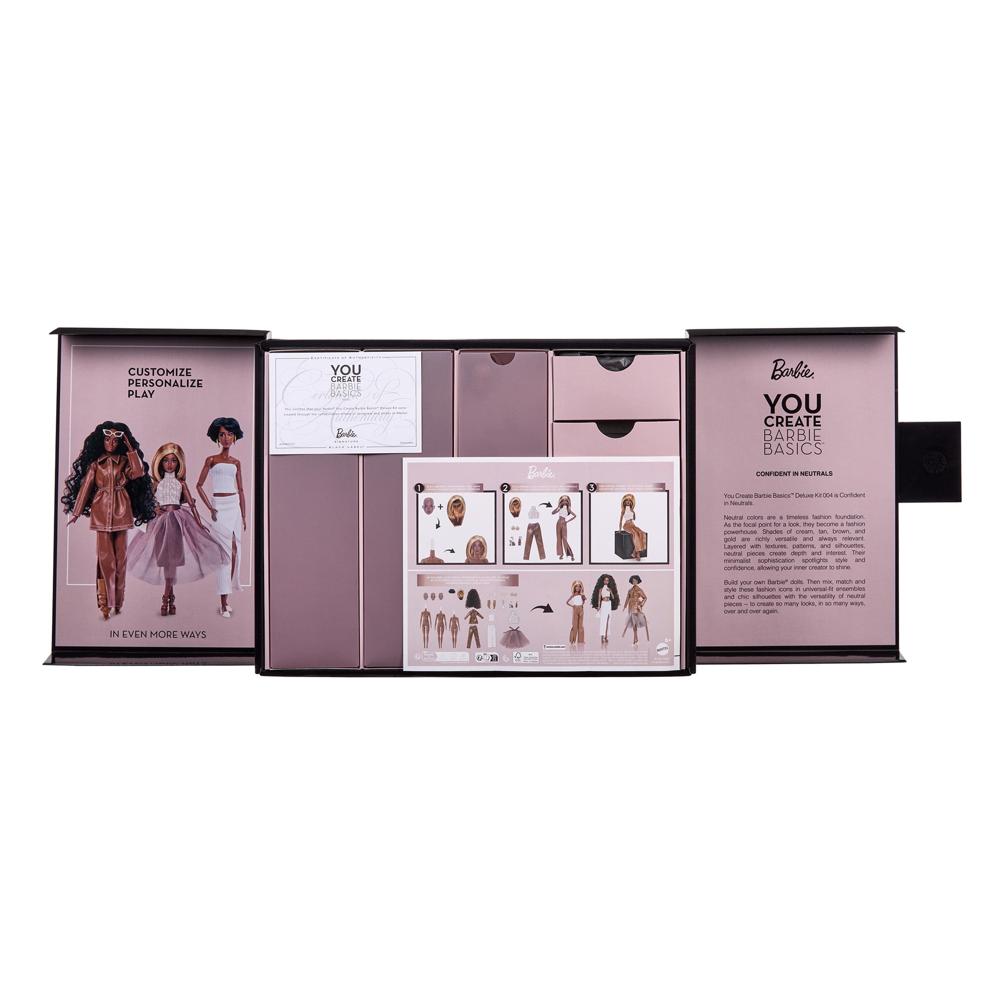 Barbie Signature You Create Barbie Basics Deluxe Kit #4 - Image 13