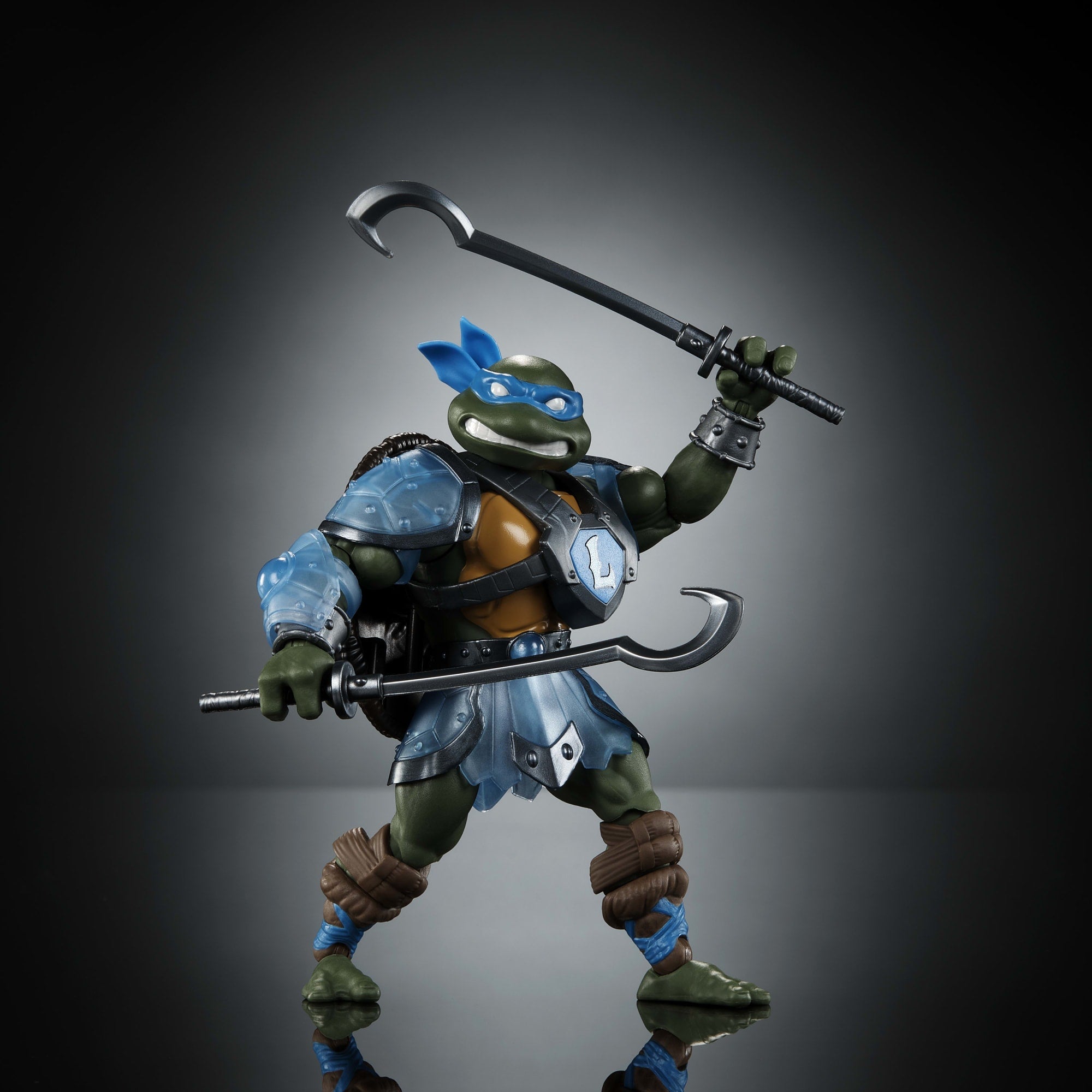 Masters of the Universe Turtles of Grayskull Figura de Acción Leonardo de 5.5 pulgadas - Image 4